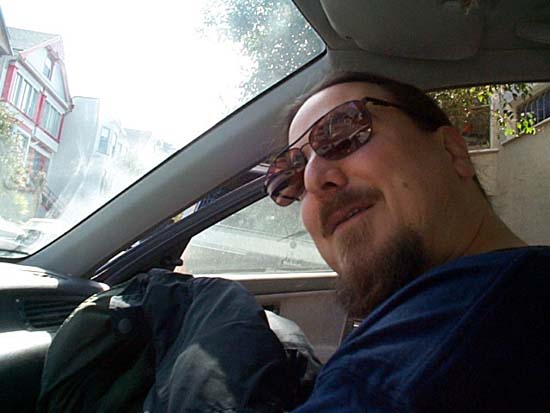 Jeff In the Car on the Way to Manila Palooza: 