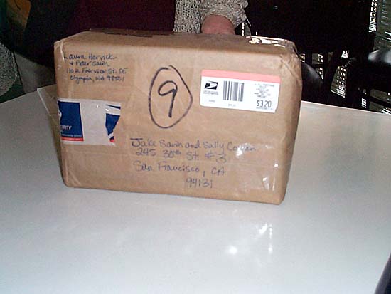 Package from Pete and Laura: 